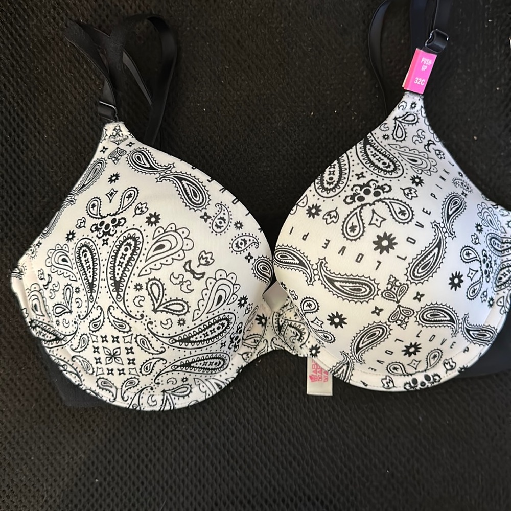 PINK Bra Wear Everywhere Push Up.  NWT